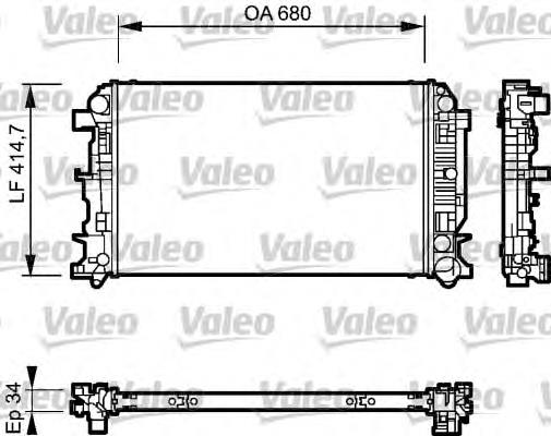 Comprar 735089 VALEO Radiador de auto