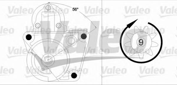 458189 VALEO Arranque motores