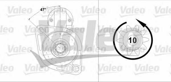 458216 VALEO Arranque motores
