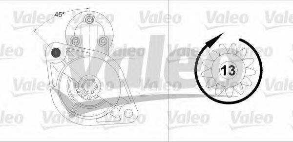 Comprar 458219 VALEO Motores de arranque