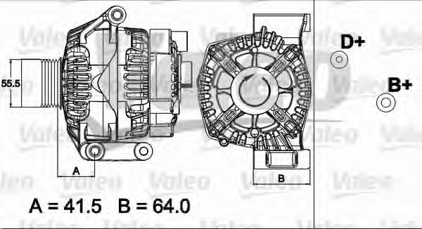 Alternador del motor VALEO 437504 precio, desde 61,71 EUR