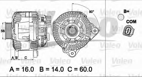 Alternador del motor VALEO 437507 precio, desde 306,50 EUR