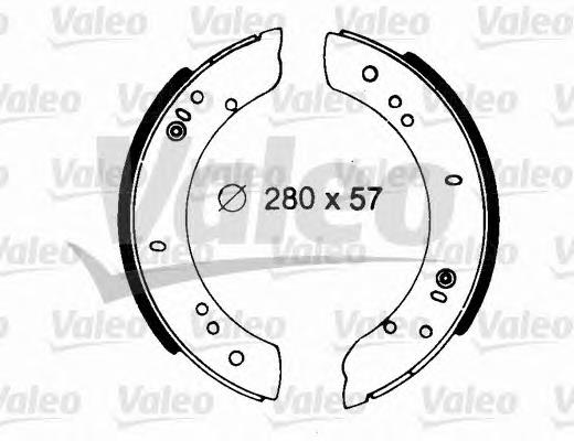 Zapatas de freno traseras TRW GS6082
