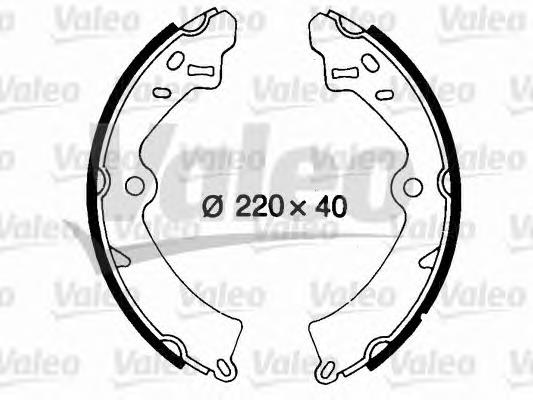 Zapatas de freno de tambor traseras VALEO 562046 precio, desde 63,90 EUR