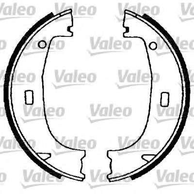 562725 VALEO juego de zapatas de frenos, freno de estacionamiento