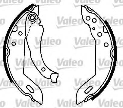 Zapatas de freno 562033 VALEO