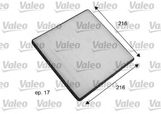 Comprar 698796 VALEO Filtro de aire del habitáculo