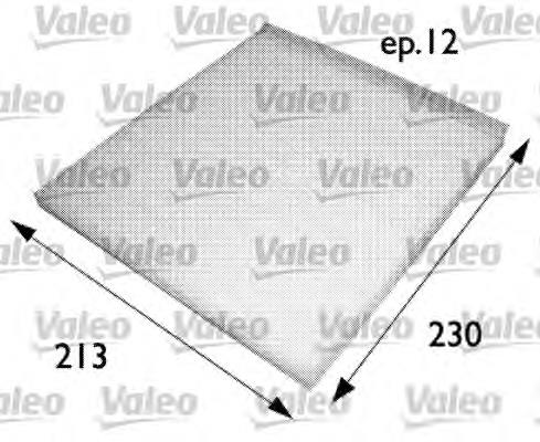 698691 VALEO filtro de habitáculo