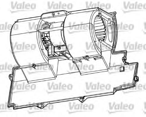 Motor eléctrico, ventilador habitáculo 698560 VALEO