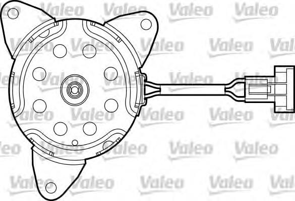 Motor del ventilador del sistema de acondicionamiento de aire para Rover 400 (RT)