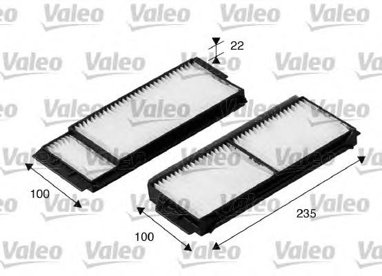 698892 VALEO filtro de habitáculo