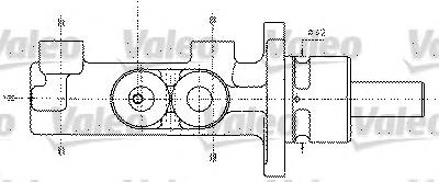 402295 VALEO cilindro principal de freno