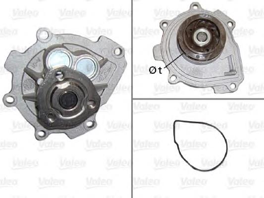 Comprar 506837 VALEO Bomba de agua para motor