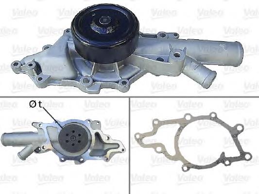 Comprar 506831 VALEO Bomba de agua para motor