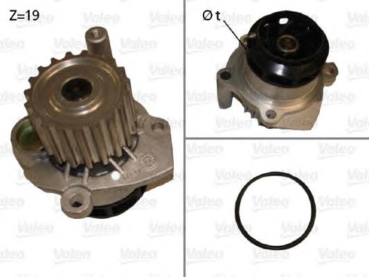 Motor de agua VALEO 506700