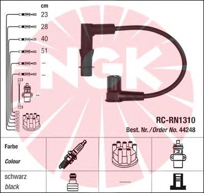 RC-RN1310 NGK cables de bujías