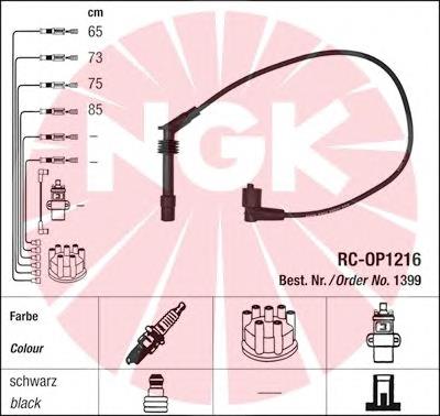 Juego de cables de bujias NGK 1399 precio, desde 59,00 EUR