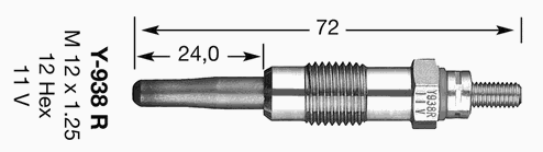 5267 NGK bujía de precalentamiento