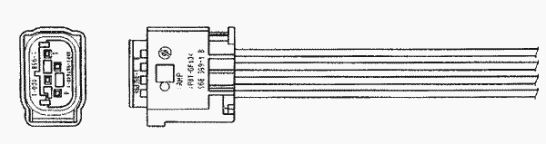 Sonda Lambda Sensor De Oxigeno Para Catalizador 5747 NGK