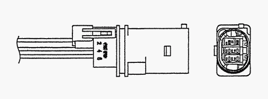 97825 NGK sonda lambda sensor de oxigeno para catalizador