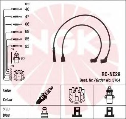 Comprar 5764 NGK Cable de bujía
