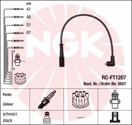 Juego de cables de bujias NGK 5607 precio, desde 19,84 EUR