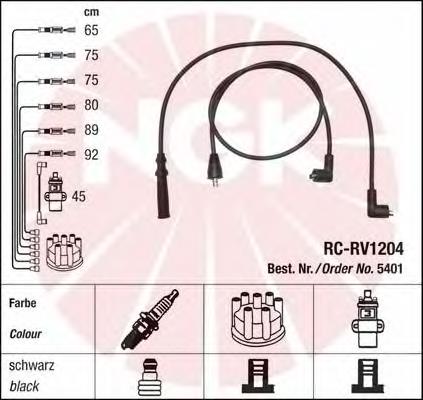 Comprar 5401 NGK Cable de bujía