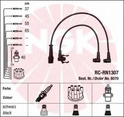 Juego de cables de encendido 6070 NGK