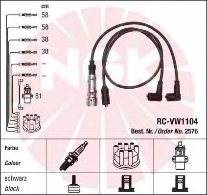 Comprar 2576 NGK Cable de bujía