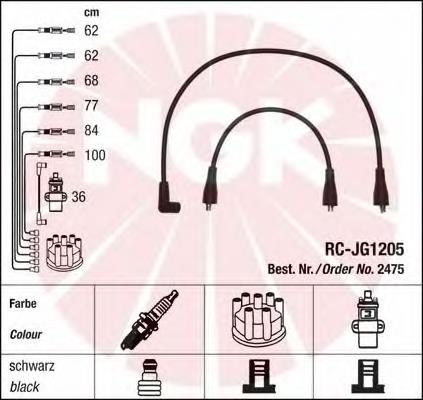 Comprar 2475 NGK Cable de bujía