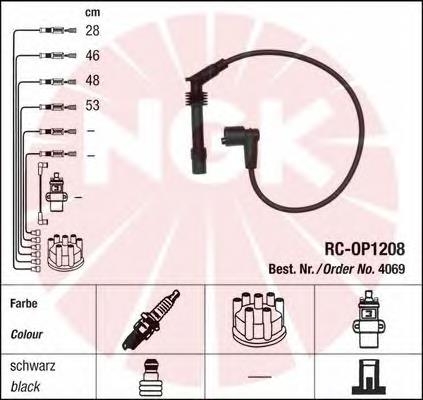 Comprar 4069 NGK Cable de bujía