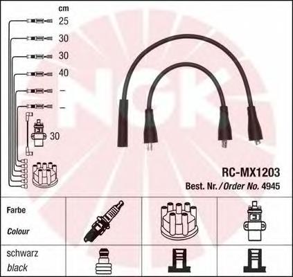 Juego de cables de bujias NGK 4945 precio, desde 11,75 EUR