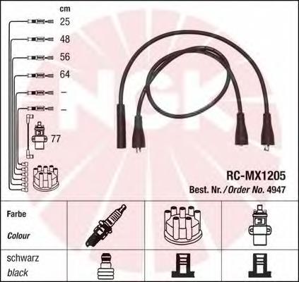 Juego de cables de bujias NGK 4947 precio, desde 10,75 EUR