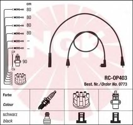 Comprar 0773 NGK Cable de bujía