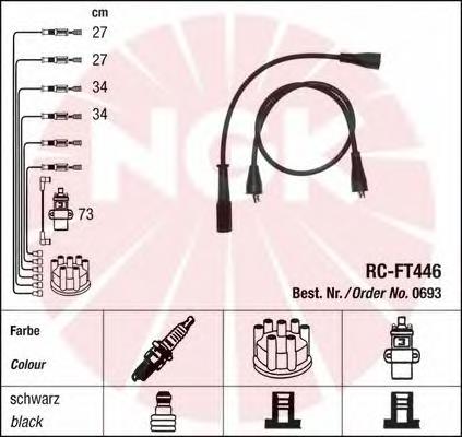 Comprar 0693 NGK Cable de bujía