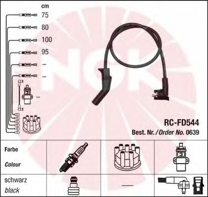 Comprar 0639 NGK Cable de bujía