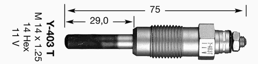 Bujía de incandescencia 7494 NGK