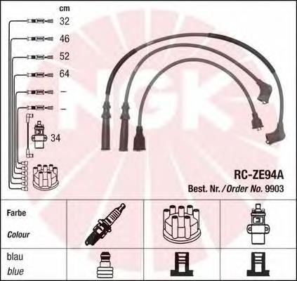 Comprar 9903 NGK Cable de bujía