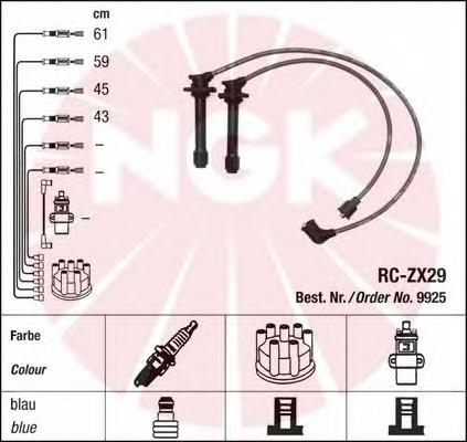 Cables de bujías 9925 NGK