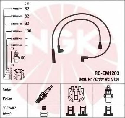 Comprar 9120 NGK Cable de bujía