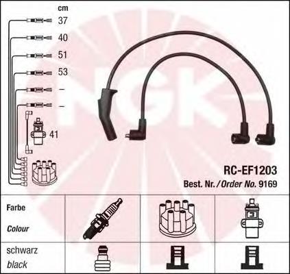 Juego de cables de bujias NGK 9169 precio, desde 31,29 EUR