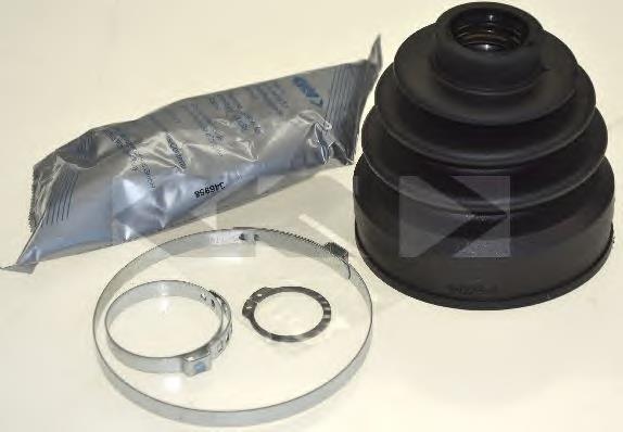 Fuelle, junta homocinética interna izquierda del semieje delantero GKN-Spidan 25149