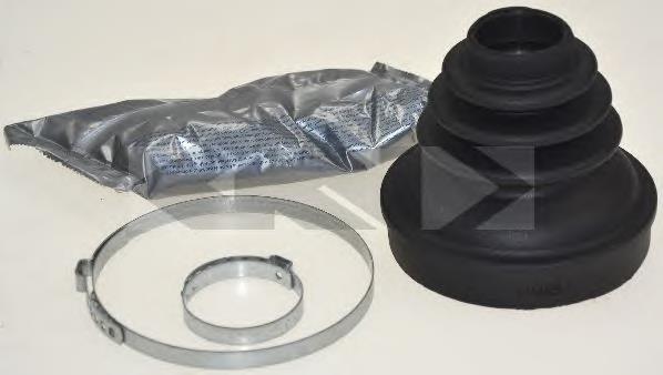Fuelle, semieje delantero interior GKN-Spidan 25162