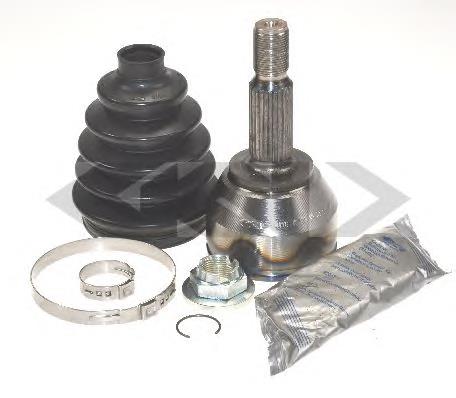 Junta homocinética exterior delantera GKN-Spidan 25135
