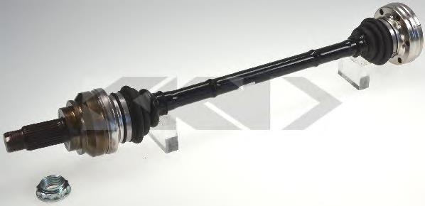 Árbol de transmisión trasero derecho GKN-Spidan 24899