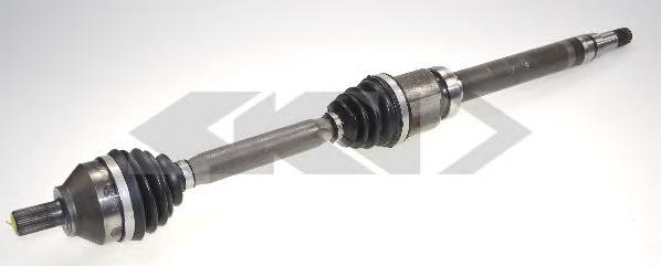 Semieje delantero derecho 30681131 Volvo