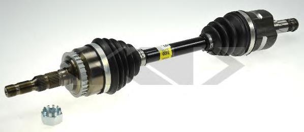 Semieje delantero izquierdo 13116174 Opel