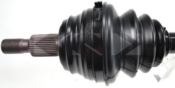 Semieje delantero izquierdo JZW407451KX VAG