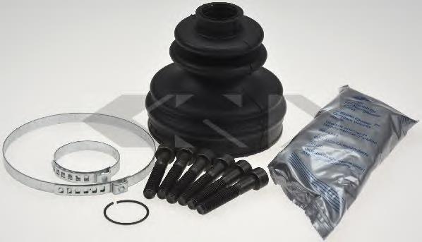 Fuelle, semieje delantero interior GKN-Spidan 23225