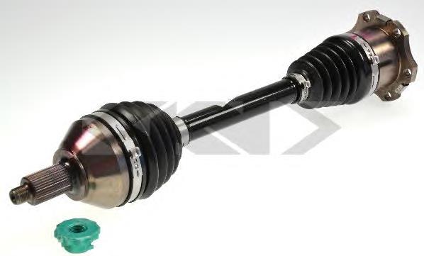 Semieje delantero izquierdo 24098 GKN-Spidan